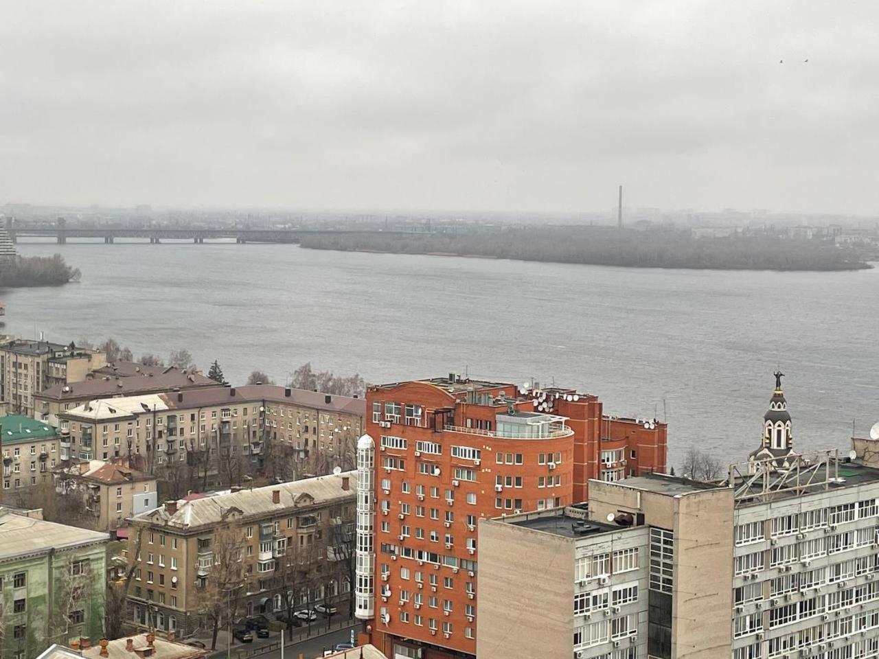 Мост Сити Видовая Dnipro Luaran gambar